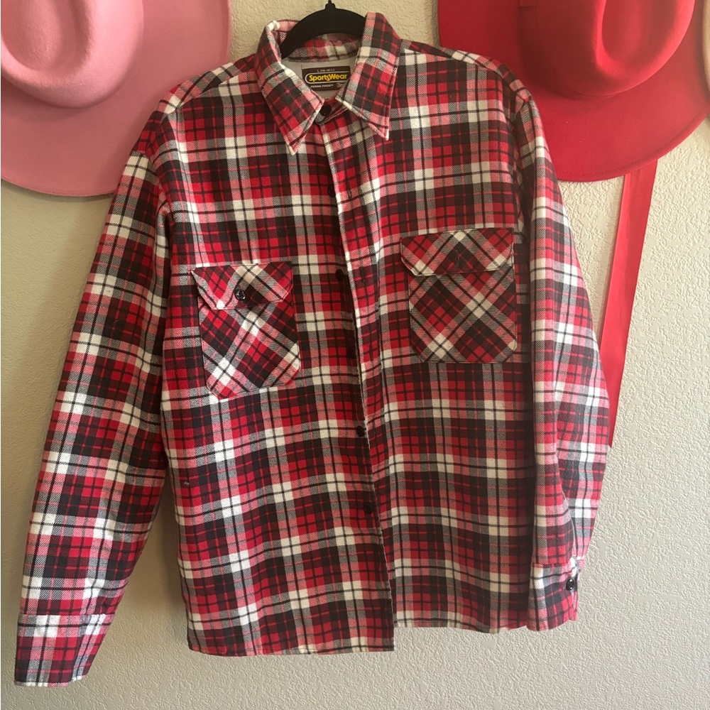 Vintage 80’s plaid flannel